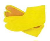 カラー足袋　黄色